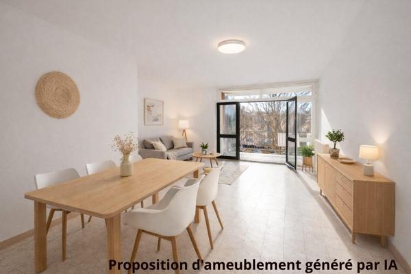 Grand T3 traversant très lumineux, proche Gare et Arago