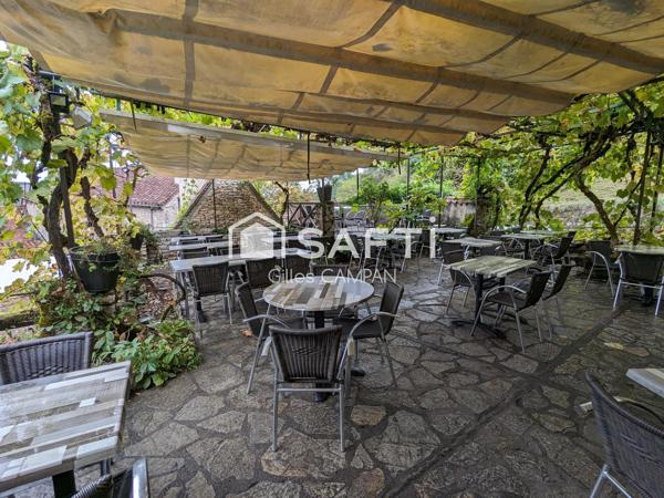 Vente bar restaurant dans un des plus beaux village de France