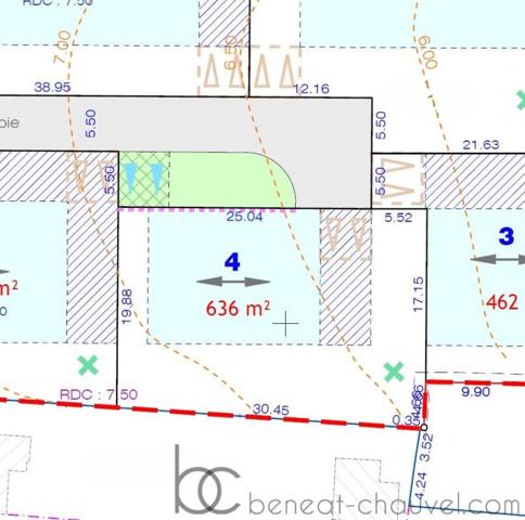 SARZEAU Terrain 636 m²