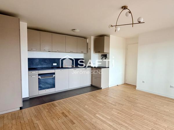 Beau 3 pièces lumineux à Bécon-les-Bruyères