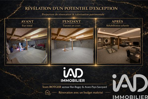 Maison à vendre 5 pièces 163 m² Ambléon