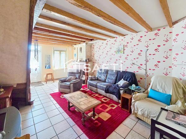 Maison de bourg de 168 m² avec vue sur la Loire !