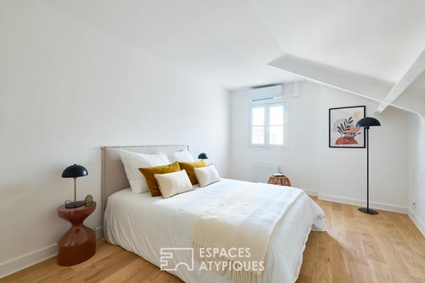 Appartement à l’esprit maison avec vue sur l’Hôtel de Ville et Notre Dame