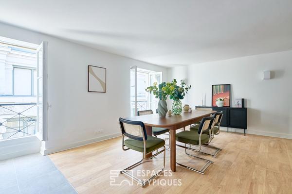 Appartement à l’esprit maison avec vue sur l’Hôtel de Ville et Notre Dame
