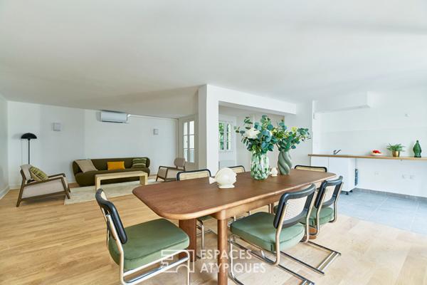 Appartement à l’esprit maison avec vue sur l’Hôtel de Ville et Notre Dame