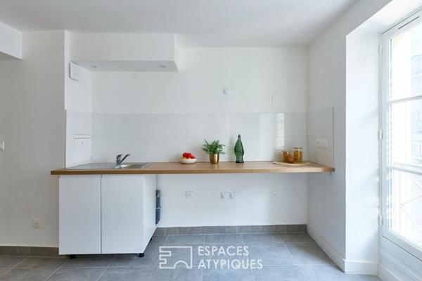 Appartement à l’esprit maison avec vue sur l’Hôtel de Ville et Notre Dame