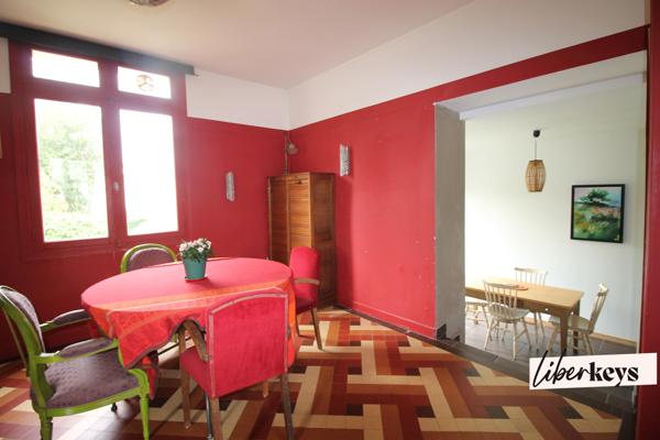 Maison caractère années 30 avec grand jardin Caen centre Rive droite  