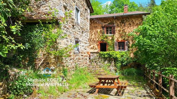 Ancien moulin au cœur de la nature – 123m2, 6p - cadre exceptionnel