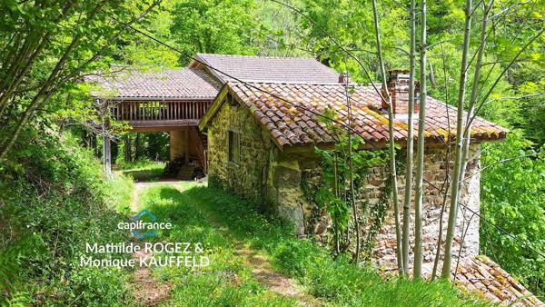 Ancien moulin au cœur de la nature – 123m2, 6p - cadre exceptionnel