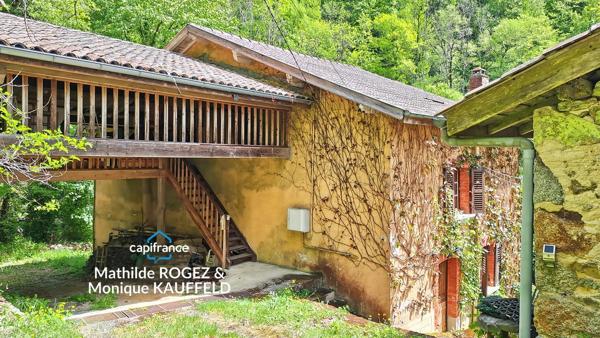 Ancien moulin au cœur de la nature – 123m2, 6p - cadre exceptionnel