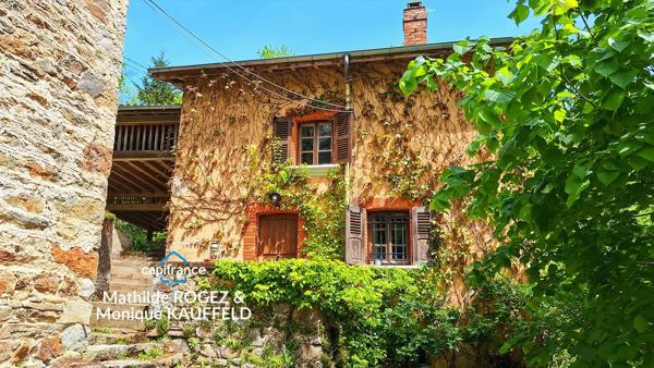Ancien moulin au cœur de la nature – 123m2, 6p - cadre exceptionnel