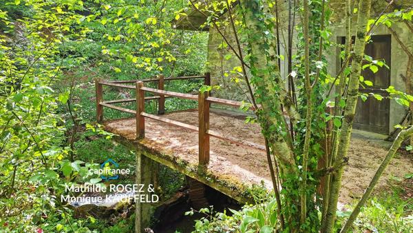 Ancien moulin au cœur de la nature – 123m2, 6p - cadre exceptionnel