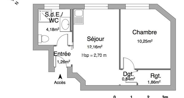 Location Appartement 2 pièces 30.55 m² - Maisons-alfort 94700