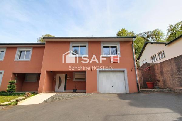 Maison 100m2 hab avec garage, terrasse et jardin!