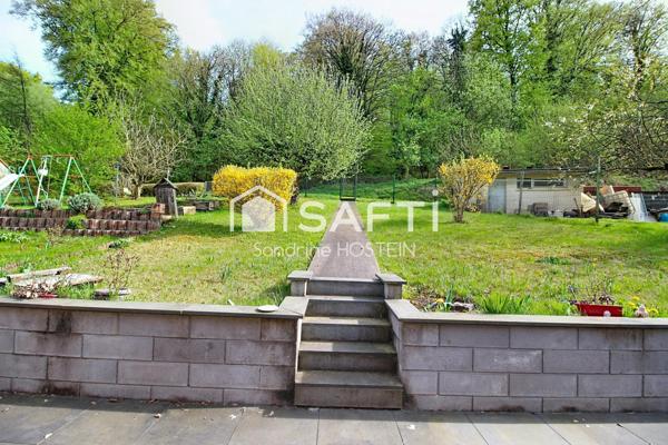 Maison 100m2 hab avec garage, terrasse et jardin!