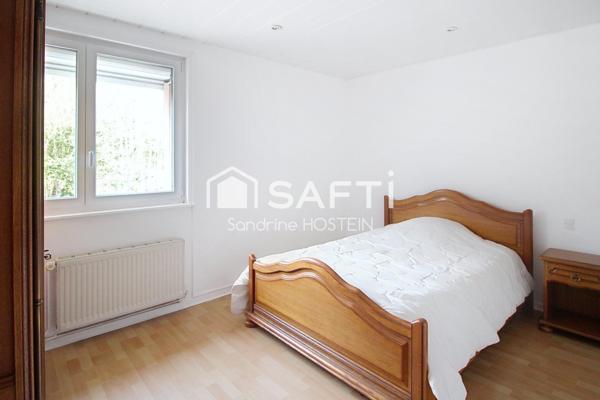 Maison 100m2 hab avec garage, terrasse et jardin!