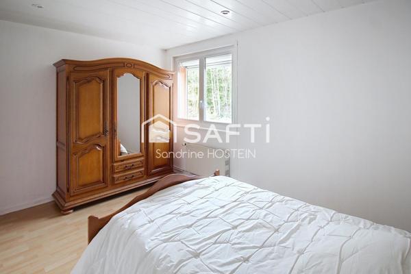 Maison 100m2 hab avec garage, terrasse et jardin!