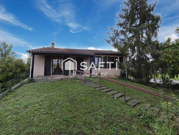 Secteur calme et résidentiel, maison T 4 avec sous-sol total