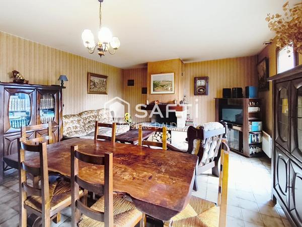 Secteur calme et résidentiel, maison T 4 avec sous-sol total