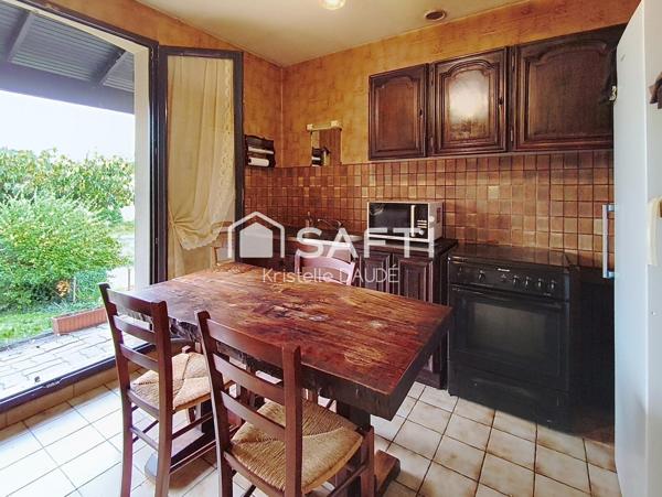 Secteur calme et résidentiel, maison T 4 avec sous-sol total