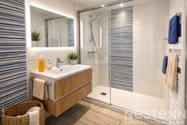 A vendre - Appartement T3 avec vue exceptionnelle sur la Ria d'Étel