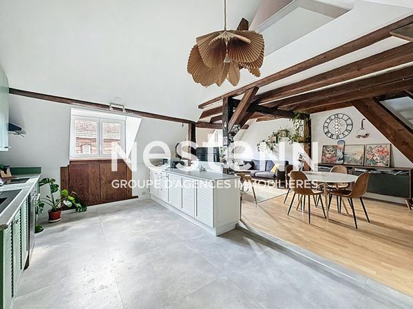 Appartement 3 pièces - Duplex - 60m²