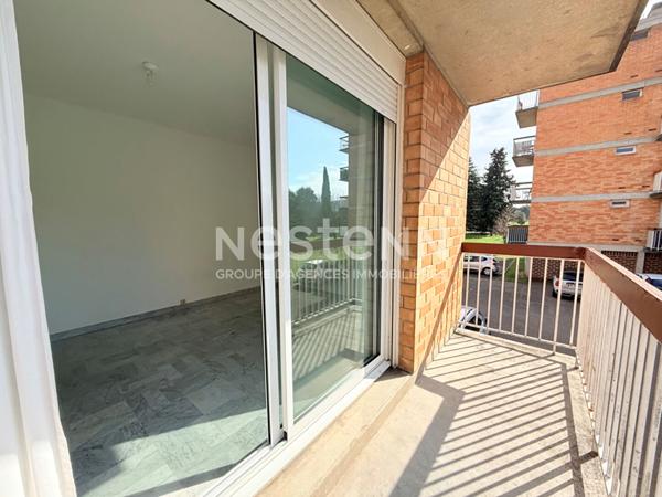 Toulouse Rangueil T1, Proche métro et facs, 23.13 m2, balcon,  , lumineux, parking