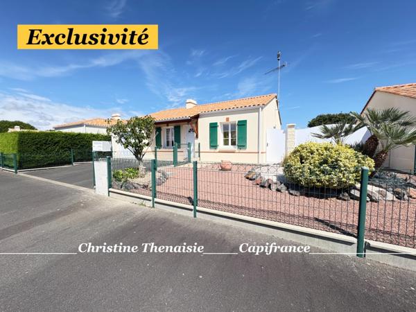 Maison à vendre 3 pièces aux portes de Saint Gilles Croix de Vie LE FENOUILLER (85)