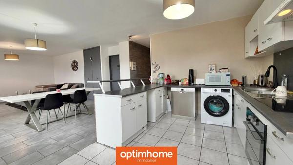 Appartement F2 avec jardin, terrasse et parking – Thaon-les-Vosges – Résidence calme