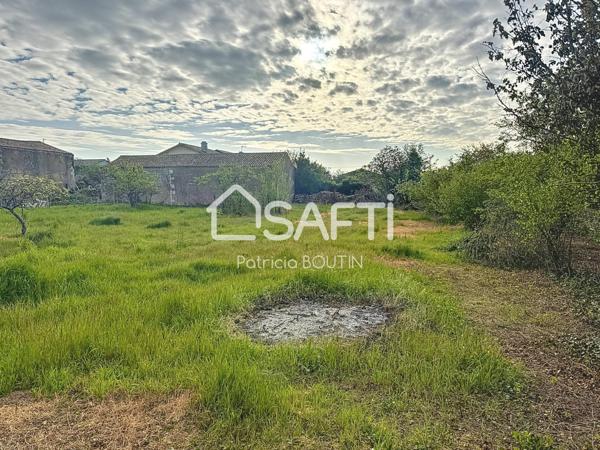 TERRAIN A BÂTIR 1260 M2 AUX PORTES DE NIORT !