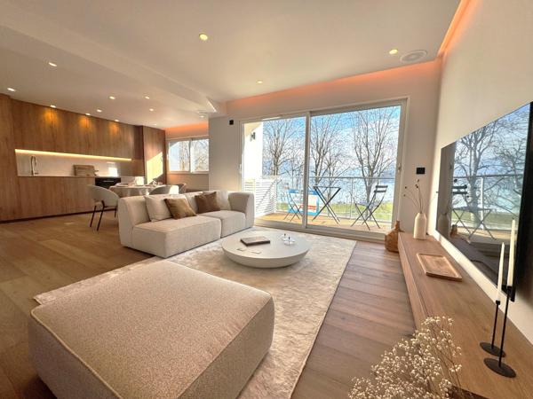 Magnifique appartement T3 face au lac