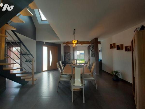 MAISON 128M² SUR UNE PARCELLE DE 602M² 