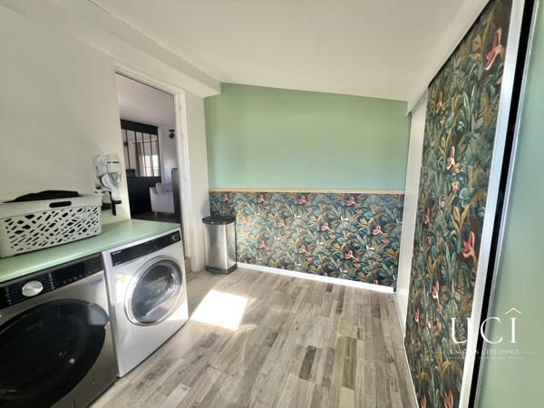 Maison de plain-pied, 3 chambres, terrain de 1785m2 clos