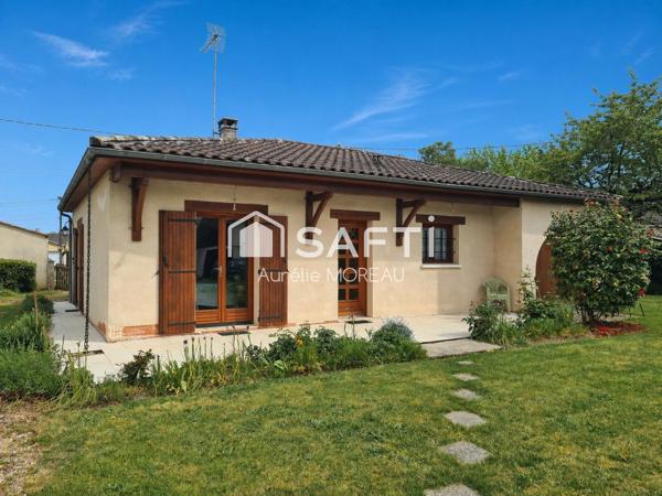 Maison plain-pied 78m² 2ch garage St-Antoine