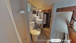 Studio meublé balcon avec vue sacre coeur, Métro les Abbesses