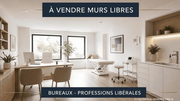 Murs Bureaux, Professions Libérales, Médicales 250 m² -