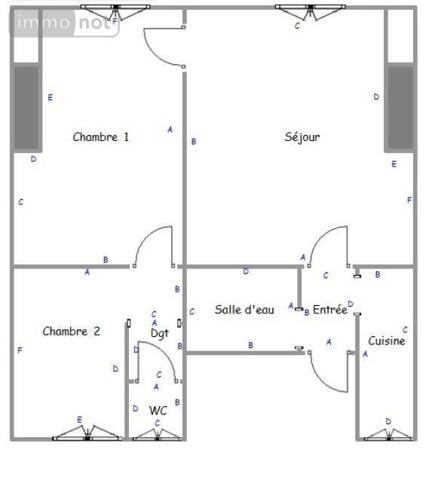 Immeuble à vendre à Montargis dans le Loiret (45200), ref : 45051-466