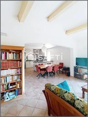 Maison traditionnelle T4 avec piscine- garage-