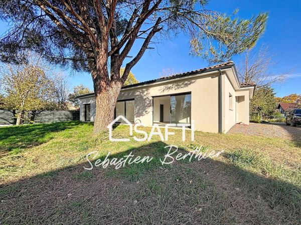 Maison neuve de plain-pied – Frais de notaire réduits – 10 min de Lavaur