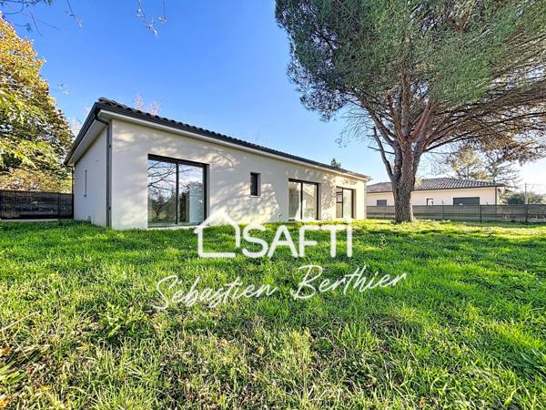 Maison neuve de plain-pied – Frais de notaire réduits – 10 min de Lavaur