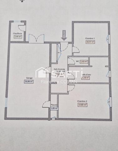Maison avec fort potentiel sur terrain de 950 m²