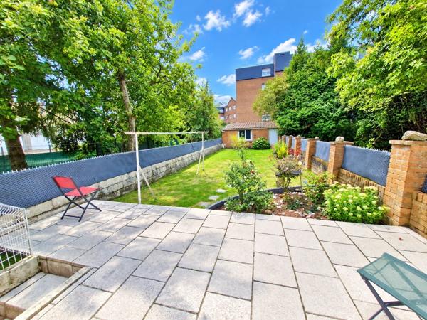 Hénin-beaumont secteur gare – agréable maison semi-individuelle avec jardin +sous sol complet