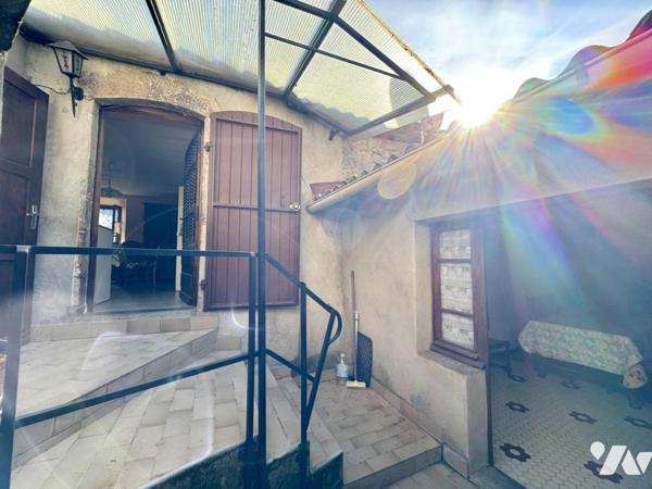 Maison 67m² 4P + cave troglodytique + terrain à Mostuéjouls