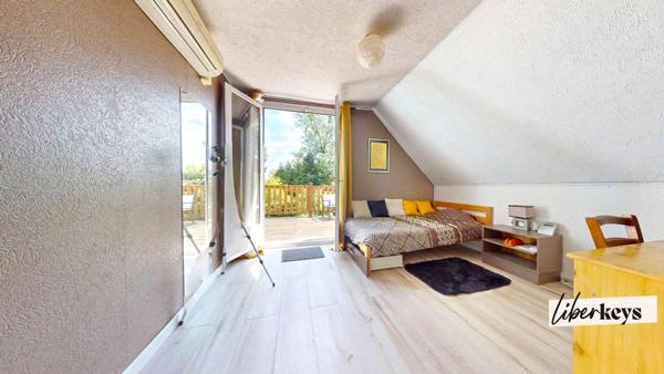 Maison familiale 8 Pièces 149m² proche Chambly - Grand jardin - Terrasses -Sous sol total.