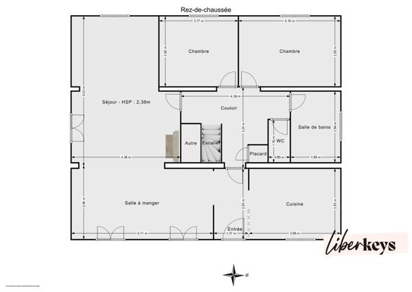 Maison familiale 8 Pièces 149m² proche Chambly - Grand jardin - Terrasses -Sous sol total.