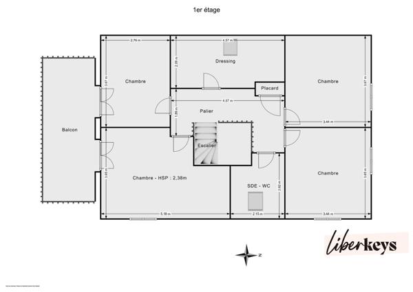 Maison familiale 8 Pièces 149m² proche Chambly - Grand jardin - Terrasses -Sous sol total.