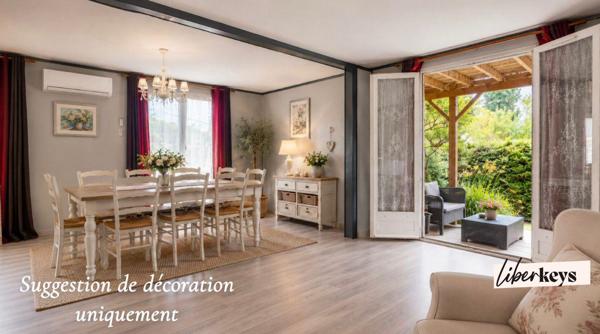 Maison familiale 8 Pièces 149m² proche Chambly - Grand jardin - Terrasses -Sous sol total.