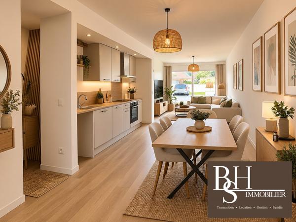 NEUF - Appartement 3 pièces de 67,27m² conforme PMR avec terrasse et parking