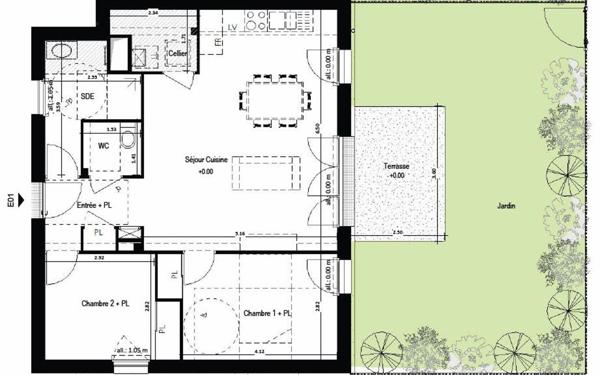 Appartement à vendre    3 pièces •  Châteaubriant