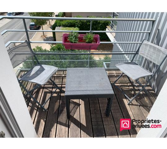 Appartement 3 pièces meublé neuf et ses 3 balcons